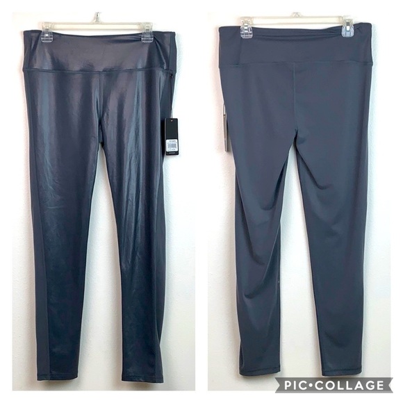 NWT Peach: satin finish front, matt on the backside, med. compression leggings - Picture 2 of 8